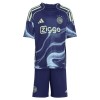 Camisola + Calções Ajax Amsterdam Criança Equipamento 2ª 2025-26